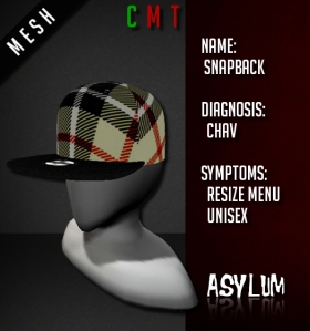 [AsYLUM] MESH Snapback - Chav AD
